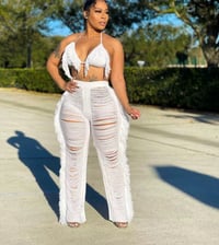 Image 4 of Two-piece Crochet bikini set