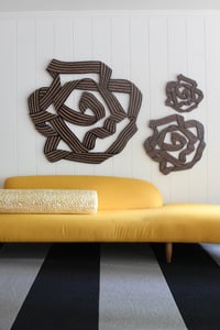 Image 4 of Ribbon No.314 Print, Walnut & Black