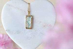 Image of Seed Pod Flower Pendant