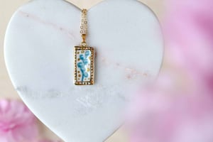 Image of Seed Pod Flower Pendant