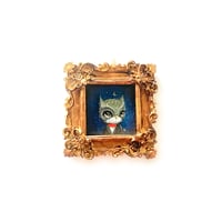 Image 1 of Crescent Owl (Miniature Painting)