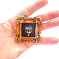 Image 2 of Crescent Owl (Miniature Painting)