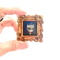 Image 3 of Crescent Owl (Miniature Painting)