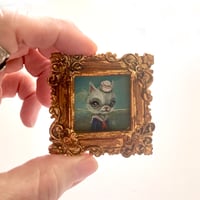 Image 3 of Sailor Cat (Miniature Painting)