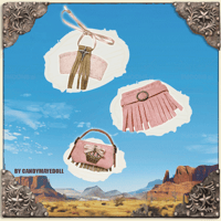 Image 2 of CANDY COWGIRL CROWN HANDBAG