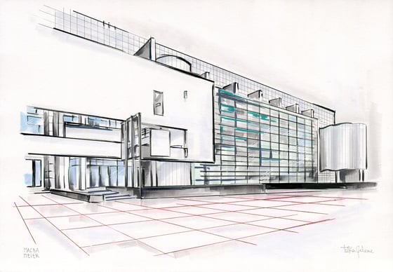 Image of Macba. Richard Meier.