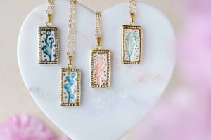 Image of Poppy Flower pendant