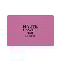 Image 1 of The Pink Pawsh Dining Mat – Stylish Pet Food Mat, Spill-Proof Pet Placemat for Dogs & Cats