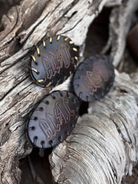 Image 2 of Original Tom Fugle ACDC Leather Belt Buckles