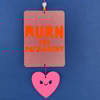Image 1 of Burn the patriarchy - Glitter 