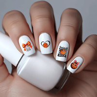Image 1 of BASKETBALL MOM TEAM SPORT NAIL DECALS 