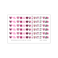 Image 2 of MEAN GIRLS ANTI- VALENTINE'S DAY NAIL DECALS