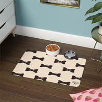 Image 4 of The Bone & Bow Dining Mat - Gourmet Dining for Cats & Dogs, Pet Accessories, Home Deco