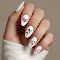 Image 1 of MEAN GIRLS ANTI- VALENTINE'S DAY NAIL DECALS