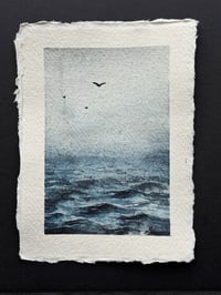 Image 1 of ‚the sea‘ Original Watercolour Painting