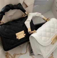 Image 1 of Leather Clutch handbag 