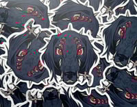 Image 1 of HELLSING - Dog Alucard Vinyl Sticker