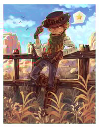Image 1 of DUNGEON MESHI - Cowboy Chilchuck Postcard Print 