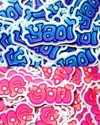 Image 1 of YAOI &amp; YURI - Matte Vinyl Stickers