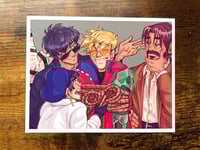 Image 2 of TRIGUN - Stampede Crew Postcard Print 