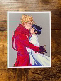Image 2 of TRIGUN - VashMeryl Postcard Print 