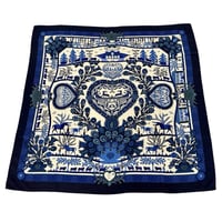 Hermès Cashmere Shawl "Decoupages" by Anne Rosa 140cm