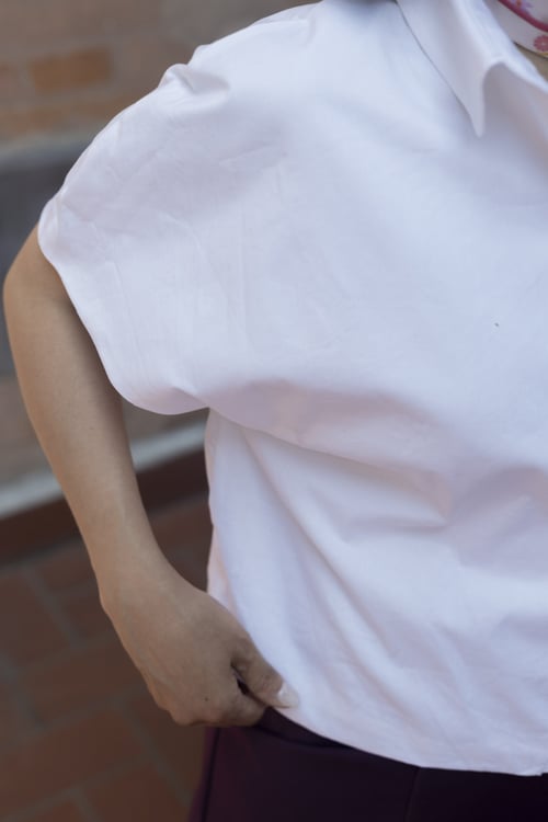 Image of CAMICIA LEVANTE BIANCA