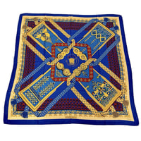 Hermès Cashmere Shawl "Brins d'Or" by Julia Abadie 140cm