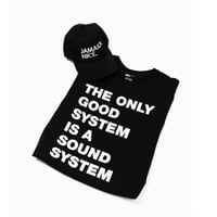 Image of Combo. Low Pro Logo Hat and Good Sound System Tee
