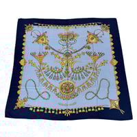 Hermès Cashmere Shawl "Parures des Sables" by Laurence Bourthoumieux 140cm