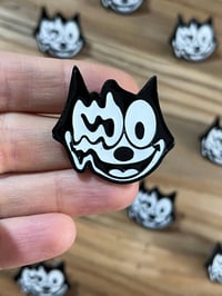 Image 1 of Acid Cat Enamel Pin