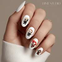Image 1 of BABY CHIBIS SLASHER CREW NAIL DECALS 