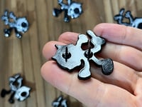Image 2 of Cat Bones Enamel Pin