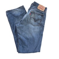 Image 1 of Mens Levi's 527 Boot cut Jeans, straight fit low rise dark wash VNTG ''06''  SZ 30/30 