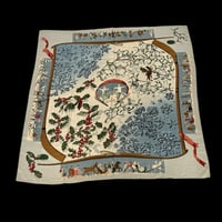 Hermès Cashmere Shawl "Neige d’Antan” by Cathy Latham 140cm