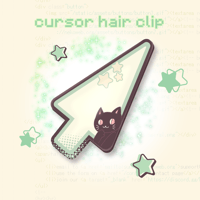 Cursor Hair Clip Pre-Order