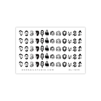 Image 2 of MONOCHROME SLASHER CREW DECALS
