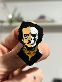 Image 1 of Edgar Allan Poe Enamel Pin