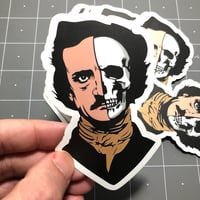 Image 1 of Edgar Allan Poe stickers