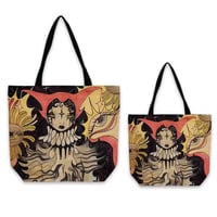 Image 2 of Canvas clown tote bag ✨
