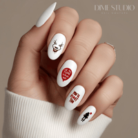 Image 1 of PENNY WISE NAIL DECALS