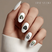 Image 1 of BEETLE JUICE HALLOWEEN NAIL DECALS