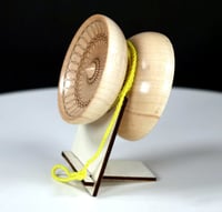 Image 3 of "Spiked" Maple Yo-Yo, #2025-116