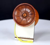 Image 1 of "Spiked" Brazilwood Yo-Yo #2025-117