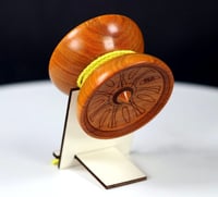 Image 4 of "Spiked" Brazilwood Yo-Yo #2025-117