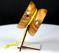 Image 3 of "Spiked" Pistachio Wood Yo-Yo, #2025-118