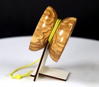 Image 3 of "Spiked" Boxwood yo-yo, #2025-119