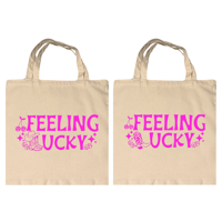 Image 1 of Feeling Lucky Tote Bags