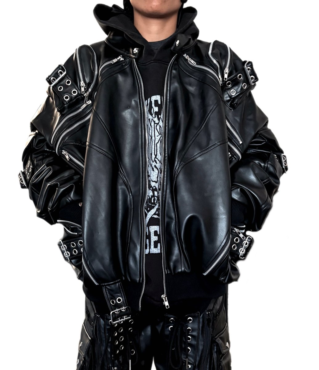 AW25 'Koža' Leather Bomber Jacket | Slovakian Dreams