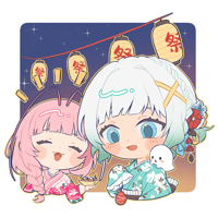 Mintara: Mini Matsuri postcard